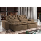 Sofá 3 Lugares Reclinável E Assento Retrátil Ipanema 2,10mts