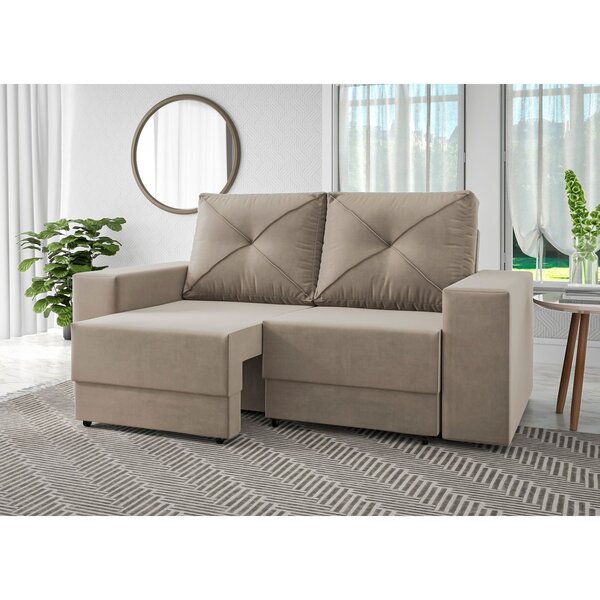 Sofá 3 Lugares Retrátil 1,80m Smart Yescasa Pérola