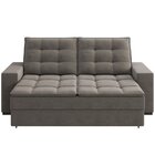 Sofá 3 Lugares Retrátil 180cm Acapulco  Avelã