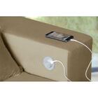 Sofá 3 Lugares Retrátil 2,12m Tecnologia Usb Castor