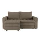 Sofá 3 Lugares Retrátil Berna Linho Bege 180 Cm