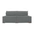 Sofá 3 Lugares Retrátil E Reclinável 190cm Belgrado Cinza