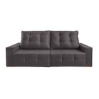 Sofá 3 Lugares Retrátil E Reclinável 190cm Belgrado Marrom