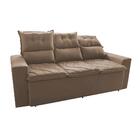 Sofá 3 Lugares Retrátil E Reclinável 2,00m Cama Inbox Smal Co