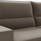 Sofá 3 Lugares Retrátil E Reclinável 220cm Belize Marrom