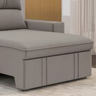 Sofá 3 Lugares Retrátil E Reclinável 230cm Bruges Bege