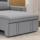 Sofá 3 Lugares Retrátil E Reclinável 230cm Bruges Cinza