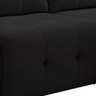 Sofá 3 Lugares Retrátil E Reclinável 230cm Noruega Preto