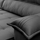 Sofá 3 Lugares Retratil E Reclinável 250cm Multimóveis Cr45245