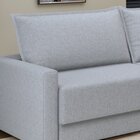 Sofá 3 Lugares Retrátil E Reclinável 270cm Palermo Cinza