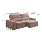 Sofá 3 Lugares Retrátil E Reclinável Atenas Veludo Rosê