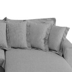 Sofá 3 Lugares Retrátil E Reclinável Boston 272 Cm Tecido 143