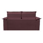 Sofá 3 Lugares Retrátil E Reclinável Cama Inbox Compact 1,80m