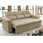 Sofá 3 Lugares Retrátil E Reclinável Cama Inbox Compact 2,00m