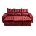 Sofá 3 Lugares Retrátil E Reclinável Cama Inbox Senses 2,00m