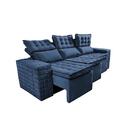 Sofá 3 Lugares Retrátil E Reclinável Cama Inbox Senses 2,00m