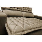 Sofá 3 Lugares Retrátil E Reclinável Cama Inbox Slim 1,80m Ve