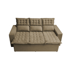 Sofá 3 Lugares Retrátil E Reclinável Cama Inbox Slim 2,00m Ve