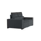 Sofá 3 Lugares Retrátil E Reclinável Com Baú El Dorado Suede