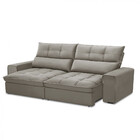 Sofá 3 Lugares Retrátil E Reclinável Ferguile Lotus