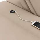 Sofá 3 Lugares Retrátil E Reclinável Flexforma Premier Camurç