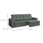 Sofá 3 Lugares Retrátil E Reclinável Flexforma Versalhes Velu