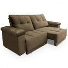 Sofá 3 Lugares Retrátil E Reclinável Hellen Inglaterra 1,80