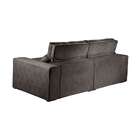Sofá 3 Lugares Retrátil E Reclinável Ibiza Malha Marrom