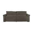 Sofá 3 Lugares Retrátil E Reclinável Itaguaí Com Usb Veludo M