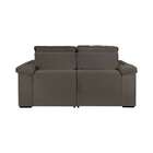 Sofá 3 Lugares Retrátil E Reclinável Itaguaí Com Usb Veludo M