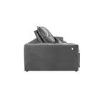 Sofá 3 Lugares Retrátil E Reclinável Macaé Com Usb Veludo Cin