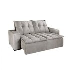 Sofá 3 Lugares Retrátil E Reclinável Osasco Lufer Estofados C