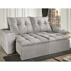 Sofá 3 Lugares Retrátil E Reclinável Osasco Lufer Estofados C