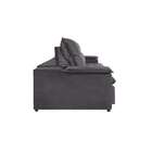 Sofá 3 Lugares Retrátil E Reclinável Pinheiros Com Entrada Us