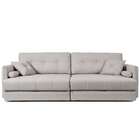 Sofá 3 Lugares Retrátil E Reclinável Prime Linho Cinza 190 Cm