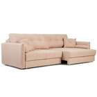 Sofá 3 Lugares Retrátil E Reclinável Prime Linho Creme 210 Cm