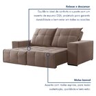 Sofá 3 Lugares Retrátil E Reclinável Super Pilow 205cm Xangai