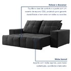 Sofá 3 Lugares Retrátil E Reclinável Super Pilow 205cm Xangai