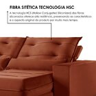 Sofá 3 Lugares Retrátil E Reclinável Veludo 250cm X 105cm Suí