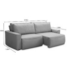 Sofá 3 Lugares Retrátil E Reclinável Veludo Nobile Ferguile