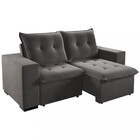 Sofá 3 Lugares Retrátil Reclinável 204cm Major Veludo Viero M