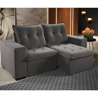 Sofá 3 Lugares Retrátil Reclinável 204cm Major Veludo Viero M