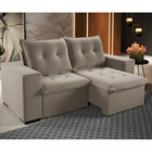 Sofá 3 Lugares Retrátil Reclinável 204cm Major Veludo Viero M