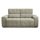 Sofá 3 Lugares Retrátil Reclinável 210cm Linho Atualle Fergui