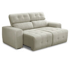 Sofá 3 Lugares Retrátil Reclinável 210cm Veludo Atualle Fergu