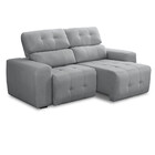 Sofá 3 Lugares Retrátil Reclinável 210cm Veludo Atualle Fergu