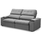 Sófa 3 Lugares Retrátil Reclinável 210cm Veludo Belfort Fergu