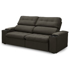 Sófa 3 Lugares Retrátil Reclinável 210cm Veludo Belfort Fergu
