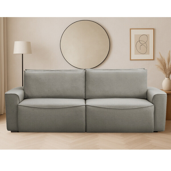 Sofá 3 Lugares Retrátil Reclinável 210cm Veludo Nobile Fergui