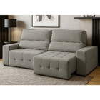 Sofá 3 Lugares Retrátil Reclinável 210cm Veludo Village Fergu